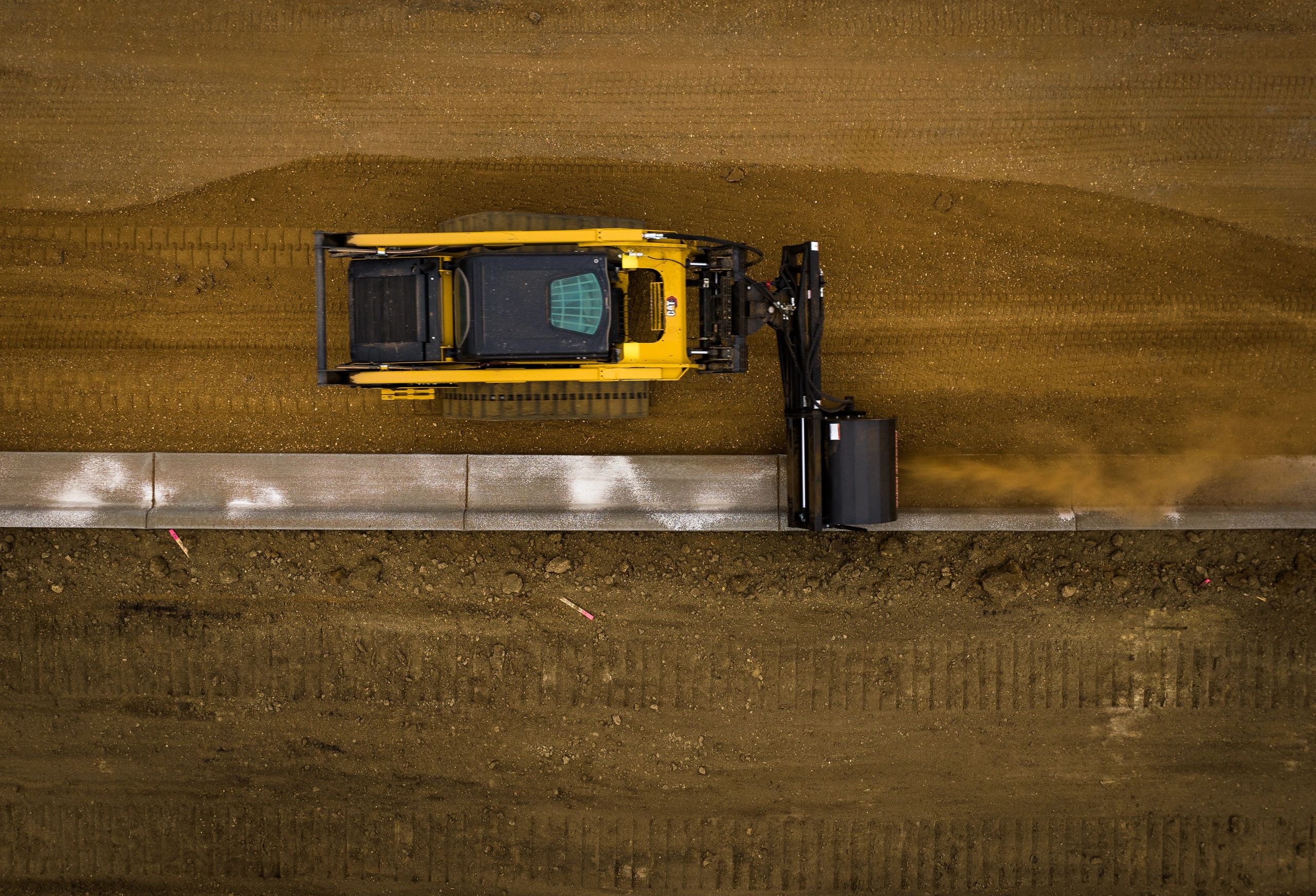 Curb Broom CMC Equipment Inc.